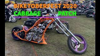 Biketoberfest 2020 | Wall of Death | Walking around the Cabbage Patch Bike Show New Smyrna Beach FL