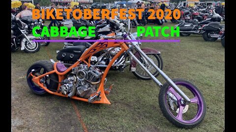 Biketoberfest 2020 | Wall of Death | Walking around the Cabbage Patch Bike Show New Smyrna Beach FL