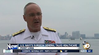 Navy Surgeon General discusses military health care