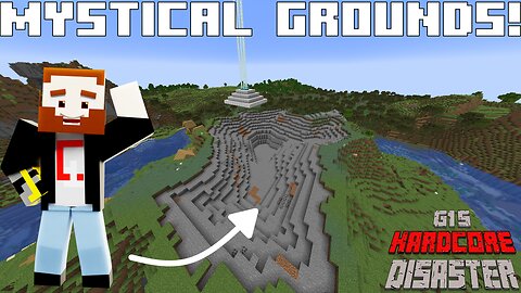 Mystical Grounds + Floating Part Of Town! - G1's Minecraft Hardcore Disaster