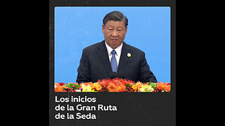 Xi Jinping relata los comienzos de la Gran Ruta de la Seda