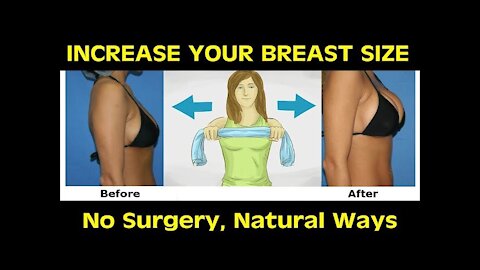 Waw!! Do these Exercise And Get Super Fast Breast Increase __ Natural Ways To Increase Bust Size