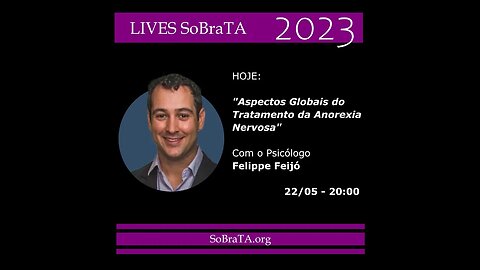 LIVE EXTRA "Aspectos Globais do Tratamento da Anorexia Nervosa" Com o Psicólogo Felippe Feijó