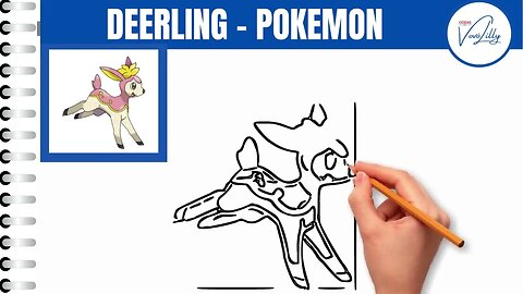 HOW TO DRAW | DEERLING - POKEMON | VERY EASY
