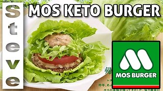 JAPANS KETO BURGER - Mos Burger Japan Review 🇯🇵