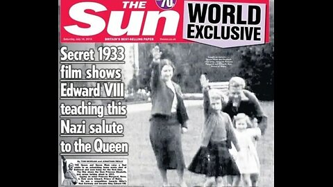 Film shows Queen Elizabeth II giving Nazi salute