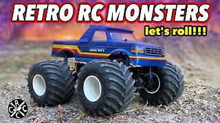 Retro RC Monsters - Custom Tamiya Clod Busters