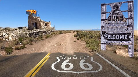 True Arizona Ghost Town: Two Guns