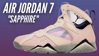 Jordan 7 Sapphire Unboxing & Review