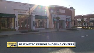 You voted and these are the top 7 best shopping centers in metro Detroit