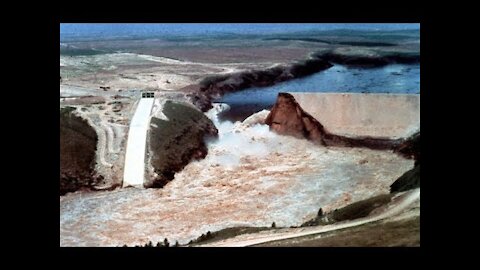 Teton Dam Failure Cleanup 1979