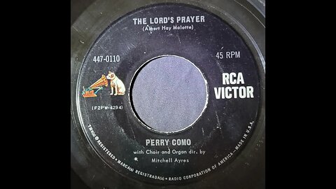 Perry Como – The Lord's Prayer