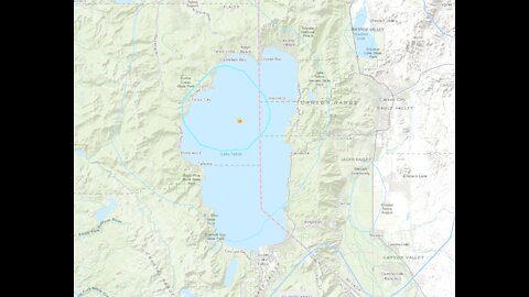 Earthquake hit near Carson City