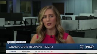 Obama Care reopens today