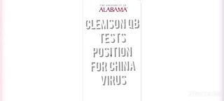 Clemson QB tests Positive