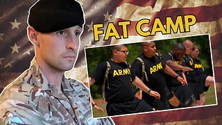US Army 'Fat Camp' helping would be recruits British Soldier Reacts