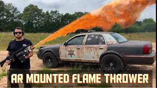 AR Mounted Flame Thrower