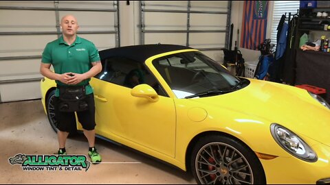 XPEL PRIME XR PLUS Install on a 2019 Porsche 911 4S.