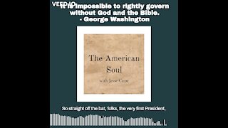 It is impossible to rightly govern without God and the Bible. — George Washington