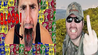 Eating Warheads Until My Mouth Bleeds Challenge - Bodybuilder VS Extreme Sour Candy Experiment (Houston Jones) - Reaction! (BBT)