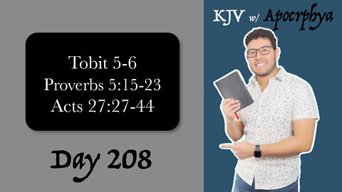 Day 208 - Bible in One Year KJV [2022]