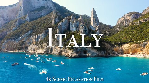 Italy 4K - Scenic Relaxation Film With Calming Music