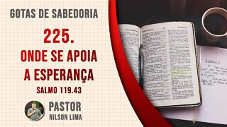 🔴 225. Onde se apoia a esperança - Salmo 119.43 - Pr. Nilson Lima #DEVOCIONAL