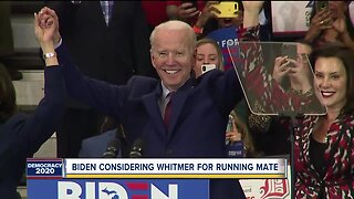 Biden considering Whitmer for running mate