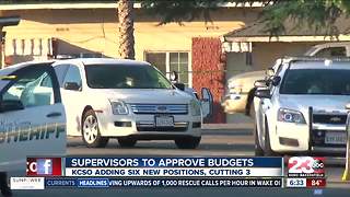 KCSO's budget to be reviewed on Tuesday by Board of Supervisors