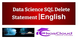 #Data Science SQL Delete Statement