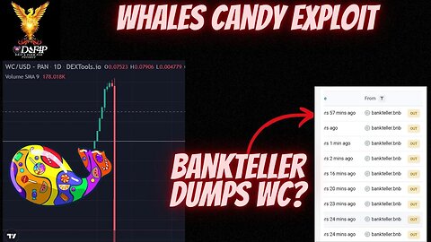 Drip Network Whales Candy Exploit and BankTeller dumps on community