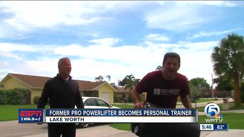 56-year-old former pro powerlifter specializes in anti-aging personal training