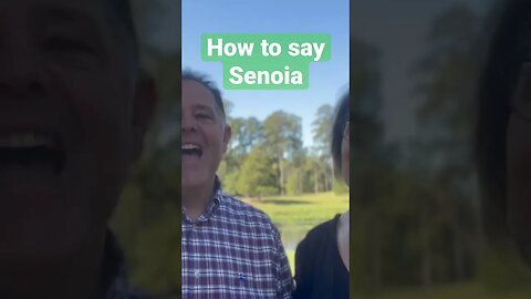 How to say Senoia Georgia