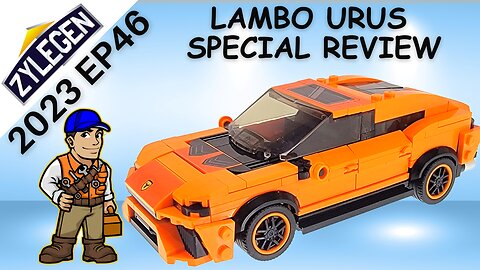 Zylegen (Reobrix) - Lamborgini Urus (690) (Mini Car Series) (Lego Alternate Build)