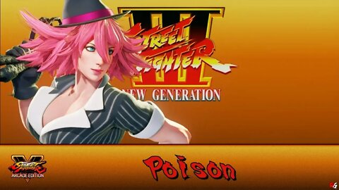 Street Fighter V Arcade Edition: Street Fighter 3 - Poison