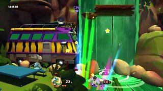 Nickelodeon All Star Brawl |Arcade Mode Stage 3 | Leonardo vs Toph