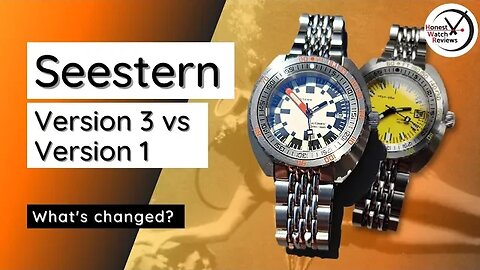 What's Changed? Seestern V3 Doxa SUB 300 Homage Comparison AliExpress Watch Review #HWR