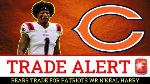 Bears Trading For Patriots WR N'Keal Harry