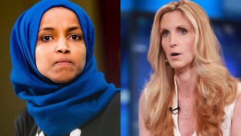 Go Back to Your Cōrrůpt Country" Watch Ilhan Omar Brought to Tears by Ann Coulter with one Word