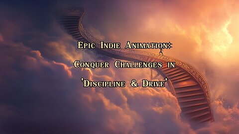 Unlocking Inner Strength: 'Discipline & Drive' Animated Journey