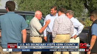 U.S. Ag Secretary visits Kern County