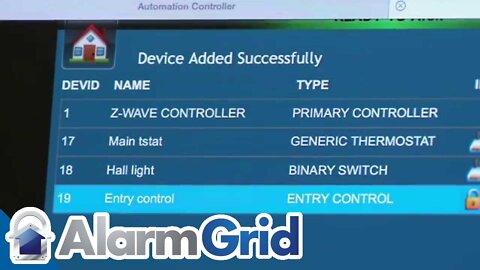 Honeywell VAM: Programming Z-Wave Devices to the VISTA Automation Module