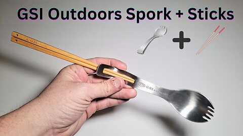 GSI Outdoors Spork + Sticks, a Unique Combination of Cutlery