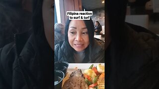 Filipina reaction to Surf & Turf