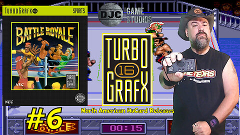 TURBOGRAFX 16 - North American HuCard Releases #6 - "BATTLE ROYALE"