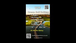 Win a 7 Night Dream Golf Holiday