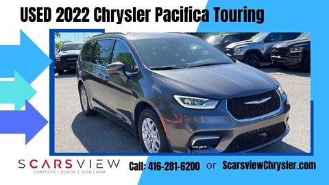 USED 2022 Chrysler Pacifica Touring L at Scarsview