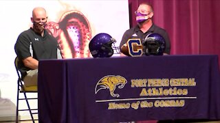 Fort Pierce Central introduces new football coach