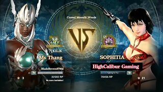 SoulCalibur VI: Sophitia vs. Kilik