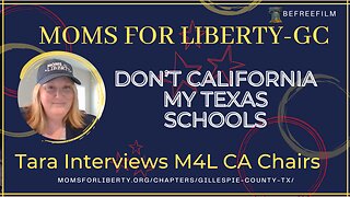 Moms 4 Liberty - DON'T CALIFORNIA MY TEXAS